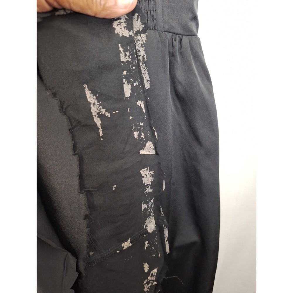 Show Me Your MuMu Nina Maxi Dress Sz Small Black Satin Elegant Wedding Formal - Picture 11 of 16